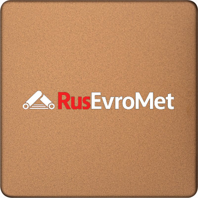 Декоративная нержавеющая сталь  Sandblasted Red Cu
